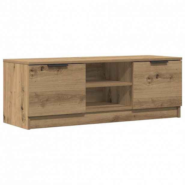vidaXL TV skříňka dub artisa 102 x 35 x 36,5 cm kompozitní dřevo