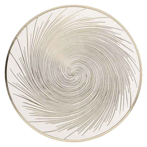Plastové prostírání ø 38 cm Spirale – douceur d'intérieur