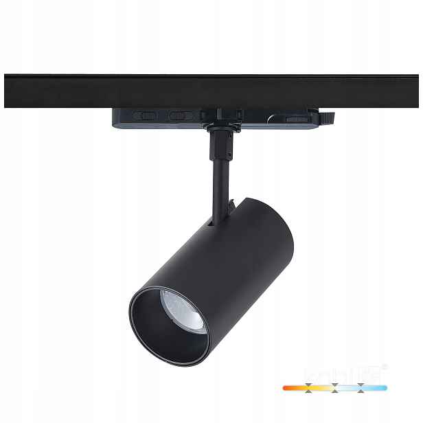3-fázový Led kolejnicový reflektor 35W 3CCT černý Nextrack Core Kobi