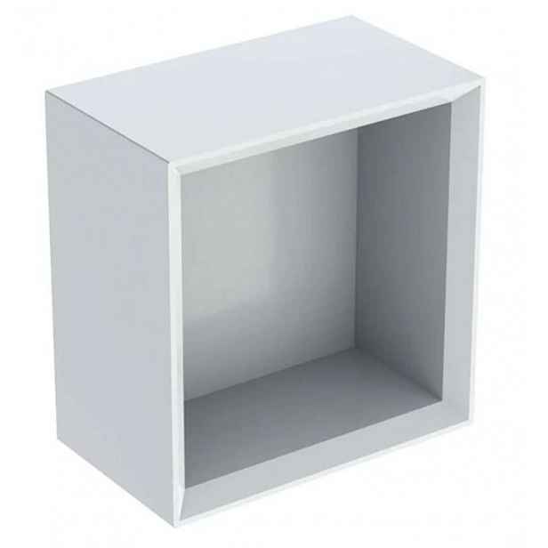 Geberit iCon - Skříňka 23x23x13 cm, otevřená, lesklá bílá 502.321.01.1