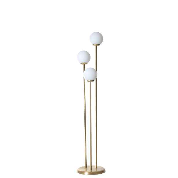 Opviq Stojací lampa JUDY zlatá
