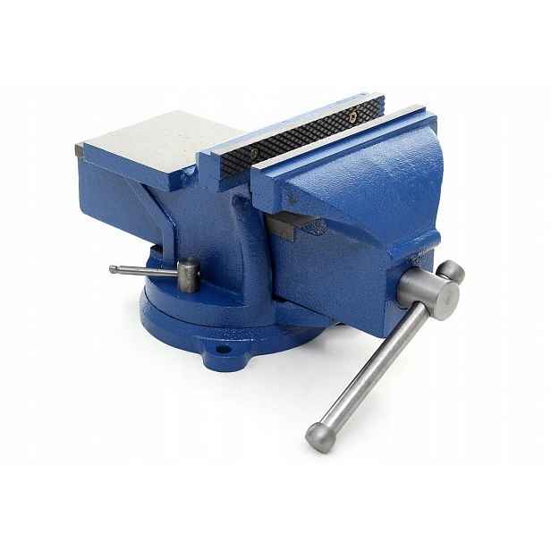 Otočný zámečnický svěrák 100 mm s kovadlinkou Kraft&dele KD1101