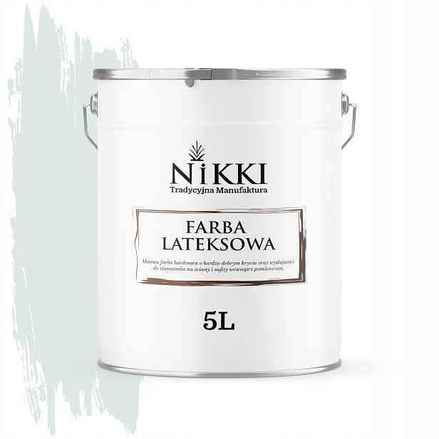 Barva Bílá, Zlomená Do Tyrkysové Barvy H1576 5L, Hluboká Matná