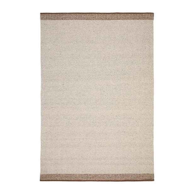 Béžový oboustranný ručně tkaný vlněný koberec 200x300 cm Nifelia – Kave Home