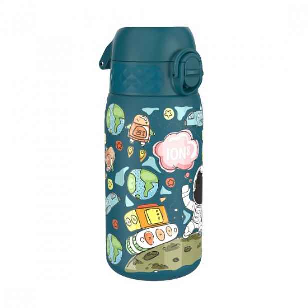 Láhev na vodu pro děti, nerezová ocel, 400 ml, Space - Ion8