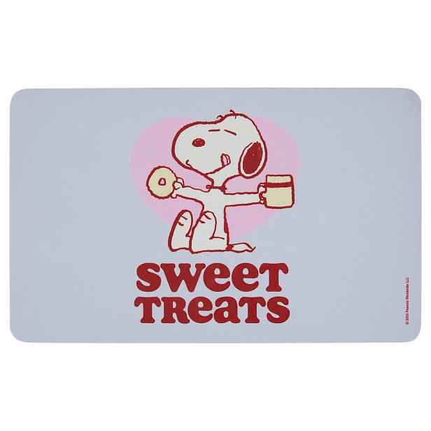 PEANUTS Snídaňové prkénko "Sweet Treats" - sv. modrá