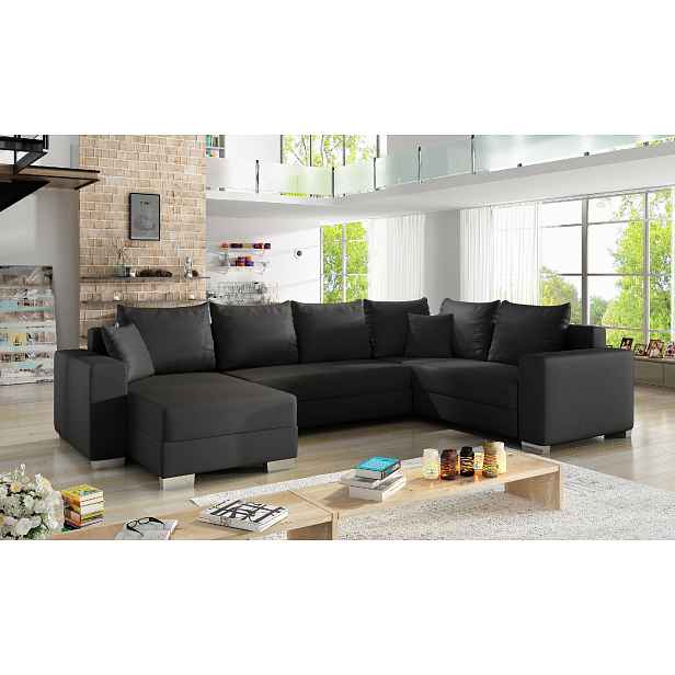 Sedací souprava Marco Provedení: Levá U, látka: Soft 11 black
