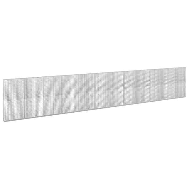 vidaXL Gabion s drátem 3,5 mm a síťkou 5x2,5 cm 1200x20x200 cm