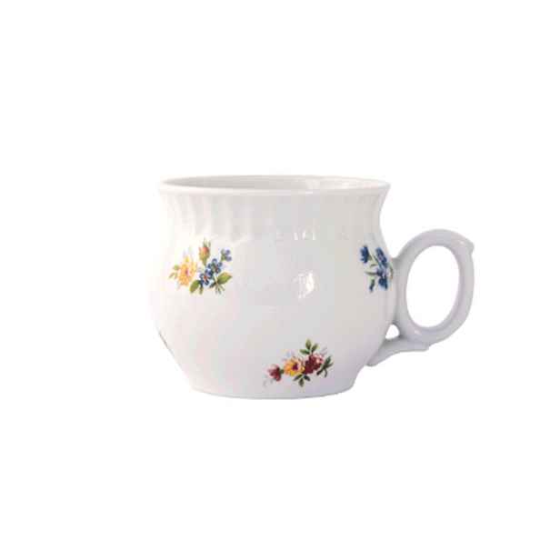 hrnek 290ml DARUME-RAK.HÁZENKA, čes.porcelán