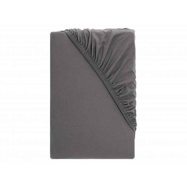 Livarno® Žerzejové napínací prostěradlo, 180–200 x 200 cm (šedá)
