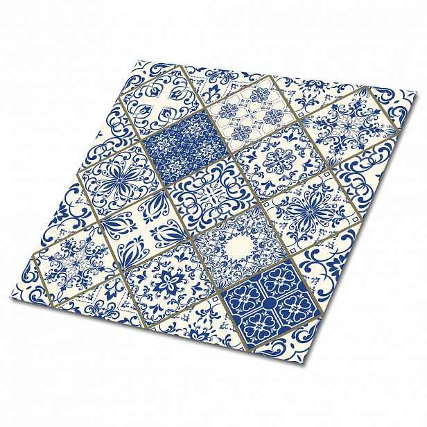 TULUP SAMOLEPICÍ OBKLADY NA STĚNU 9 ks 30x30 cm Portugalský vzor