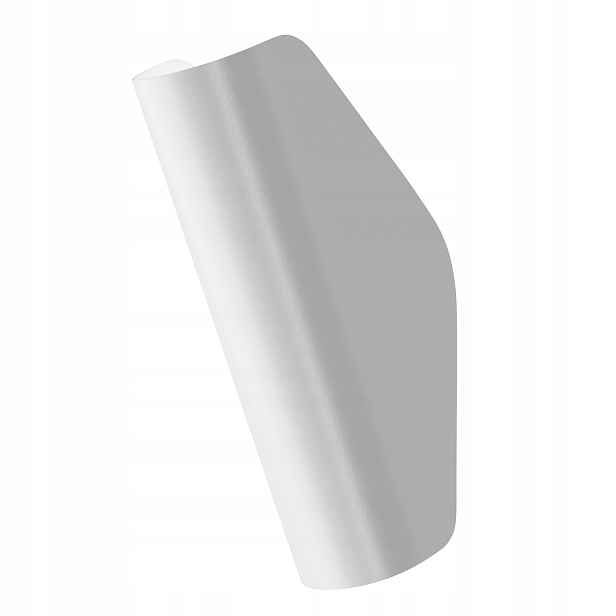 Nástěnná lampa bílá matná kovová geometrická horní část dolů Maytoni
