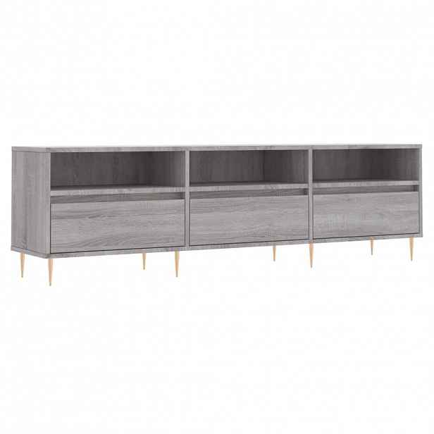 vidaXL TV skříňka šedá sonoma 150 x 30 x 44,5 cm kompozitní dřevo