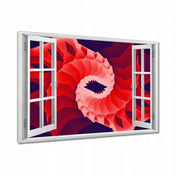 Obrazy 90x60 Červená zatáčka