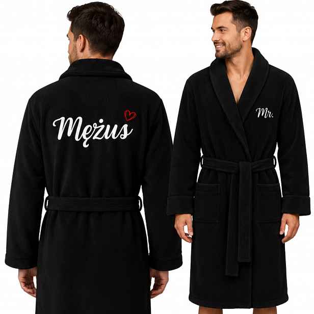 Pánský Teplý Župan 2XL XXL Pro Manžela, Manžela, Měkký Jako Dárek K Narozeninám