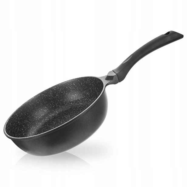 Univerzální hluboká pánev s granitovým povrchem na smažení, plyn i indukci Orion 24 cm