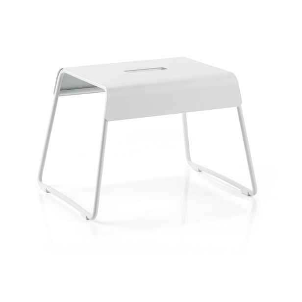 Bílá stolička A-Stool – Zone