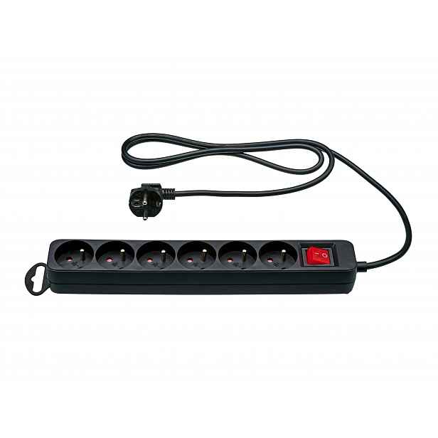Tronic® Zásuvková lišta (6 zásuvek, 1,5 m)