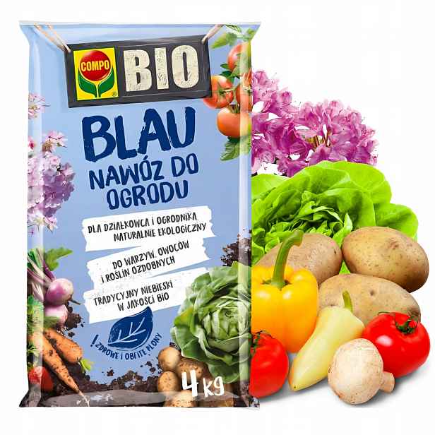 Univerzální hnojivo pro organickou zahradu 100% přírodní 4 kg Compo
