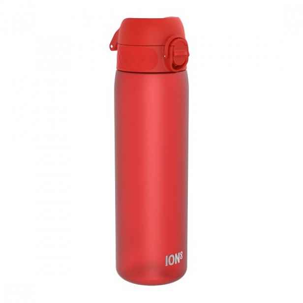 "Slim" láhev na vodu, recyclon™, 500 ml, červená - Ion8