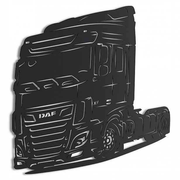 Dřevěný 3D obraz Nákladní auto Daf Nástěnná Dekorace Dárek