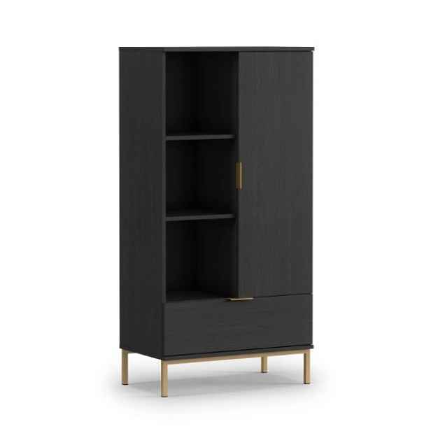 ArtGiB Regál PULA PL-05 | černá R70