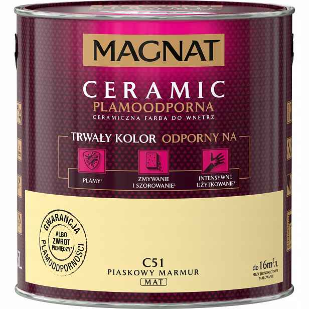 Barva Magnat Ceramic 2,5L C51 Páskový Mramor