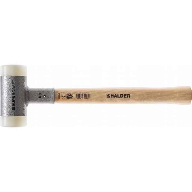 Beztryskové kladivo Halder Supercraft 50 mm Násada Dřevo Hikora 3366.050