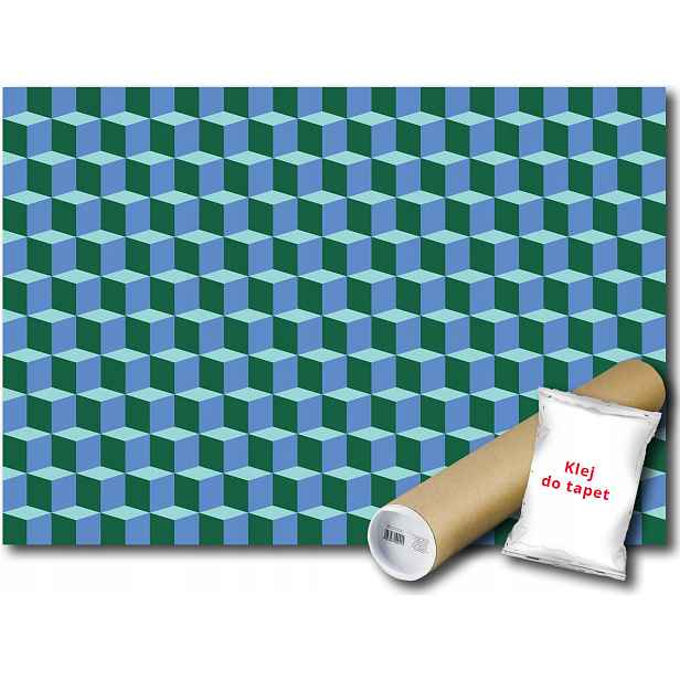 3D Kostky Fototapeta 10B V4 254x184 F2259