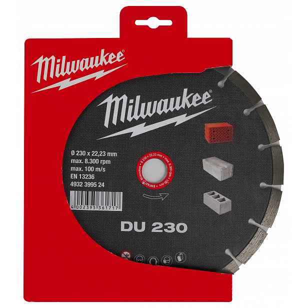 Milwaukee diamantový Diamantový kotouč betonu 230 x 22,2 mm Du