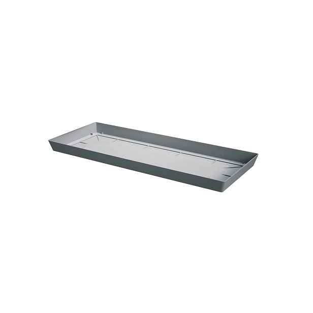 Prosperplast Miska pod truhlík SOFTY BASE šedý kámen, varianta 36 cm