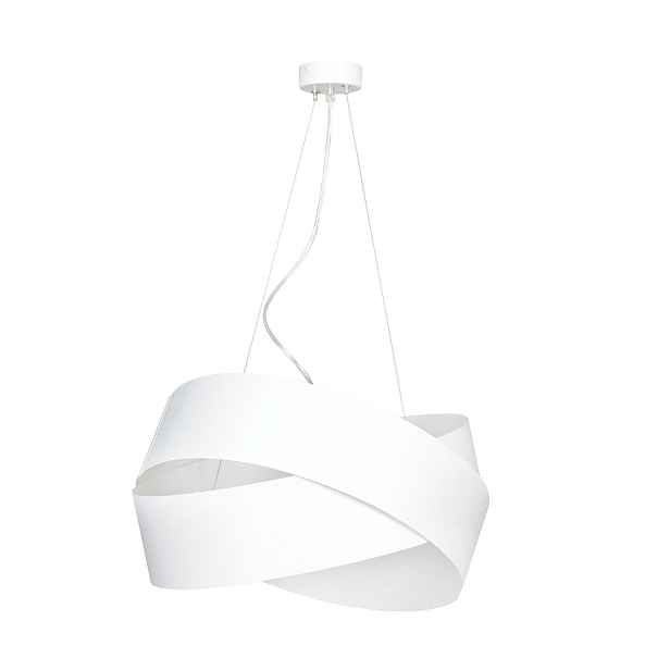 Stropní svítidlo Vieno bílá geometrická 2xE27 Led 100 × 50 cm