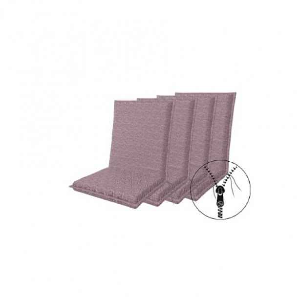 Doppler ART 4043 nízký - set 4 ks - polstry na židli a křeslo