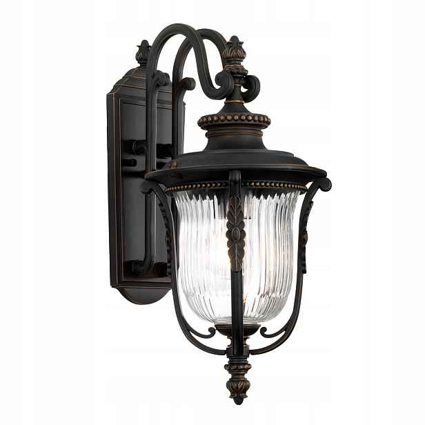Kichler Nástěnné svítidlo Bronz E27 60W Luverne IP44 hliníková zahrada