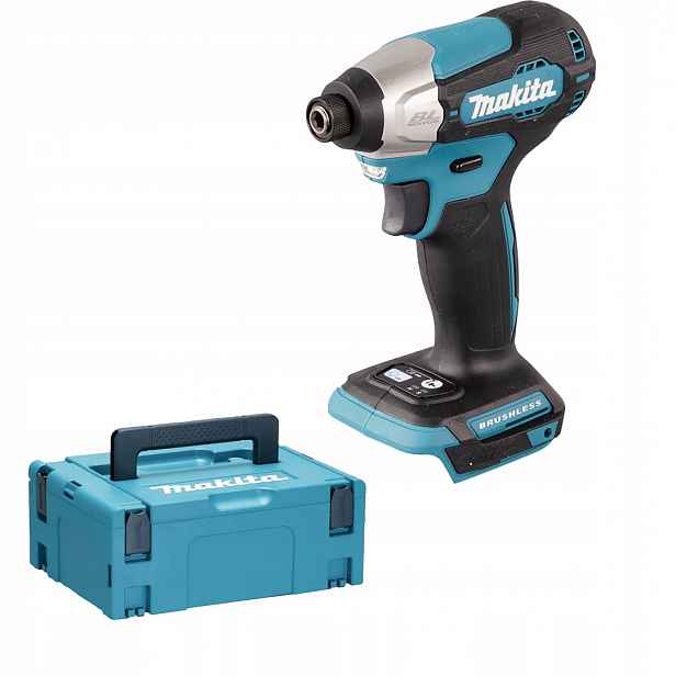 Příklepový šroubovák Makita="157ZJ 18V Lxt Bl 140Nm 3-rychlostní 1/4'' kufr
