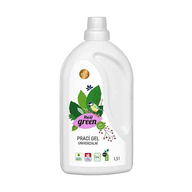 Real Green clean prací gel 1,5l