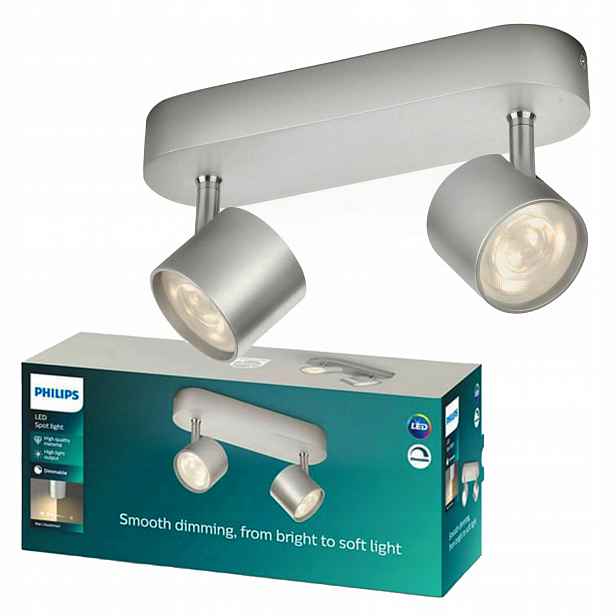 stropní svítidlo Led reflektorová lampa 9W 1000lm 2700K Aluminium Star Philips