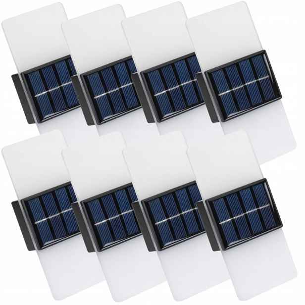 8x Solární lampa Dekorativní Led osvětlení domečku Altánky Terasa