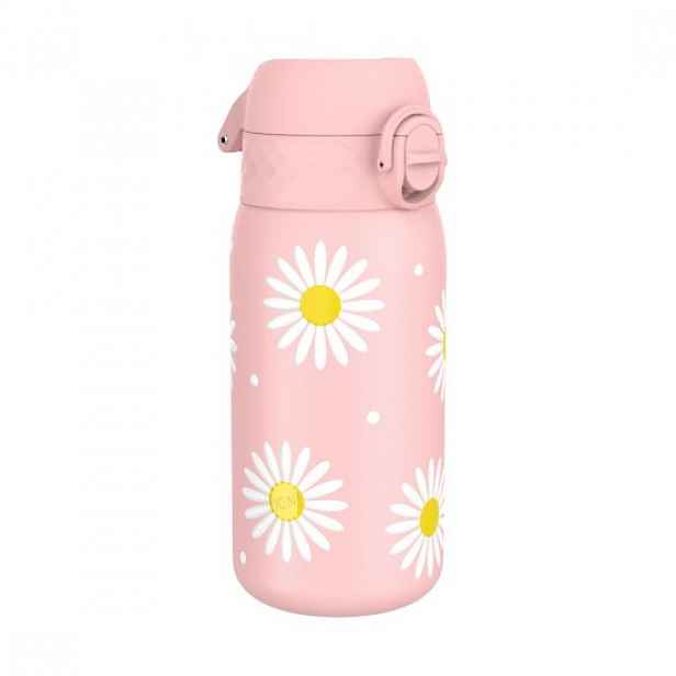 Láhev na vodu pro děti, nerezová, 400 ml, Daisies - Ion8