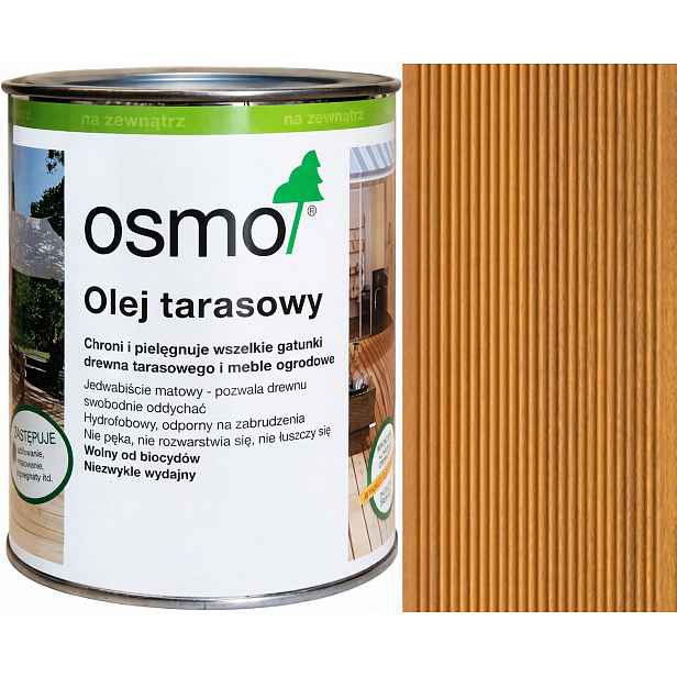 Osmo 013 Garapa 0,75L terasový olej na exotické dřevo