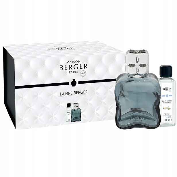 Sada Maison Berger katalytická lampa Cosy Blue esence Cosy Musk 250 ml