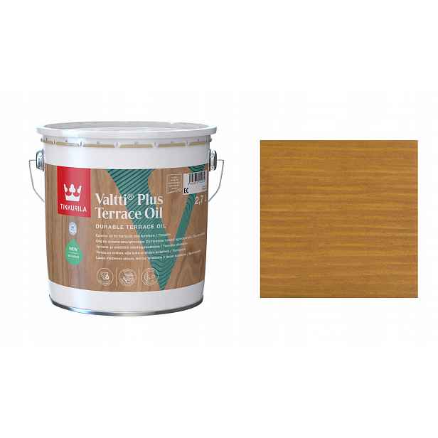 Tikkurila Valtti Plus Terrace Oil 2,7L 5070 Ruoko Olej Na Terasy