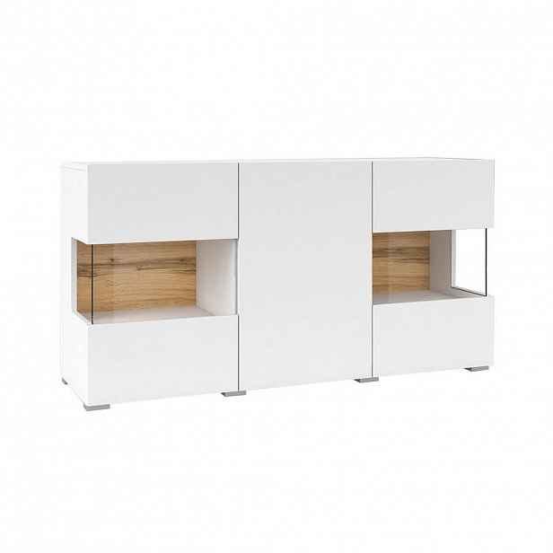 Petits-meubles SIDEBOARD Glora Bílá
