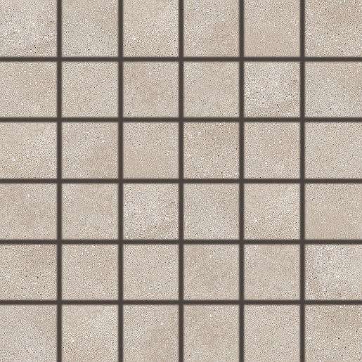Mozaika Rako Betonico tmavě béžová 30x30 cm mat DDM06794.1