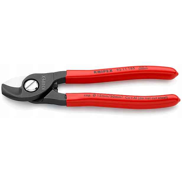 Kleště štípací boční na nůžky na kabely Knipex 9511165 165 mm