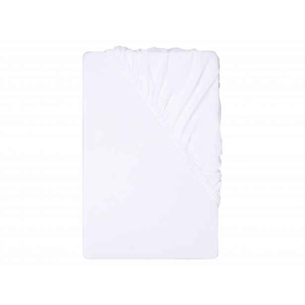 Livarno® Žerzejové napínací prostěradlo, 140–160 x 200 cm (bílá)