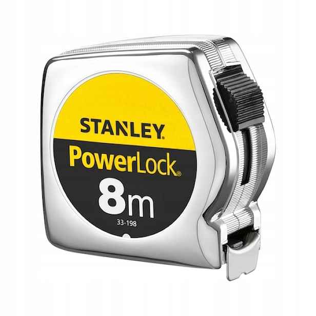 Kapesní měřicí páska Powerlock, kovová, 8 mx25 mm Stanley