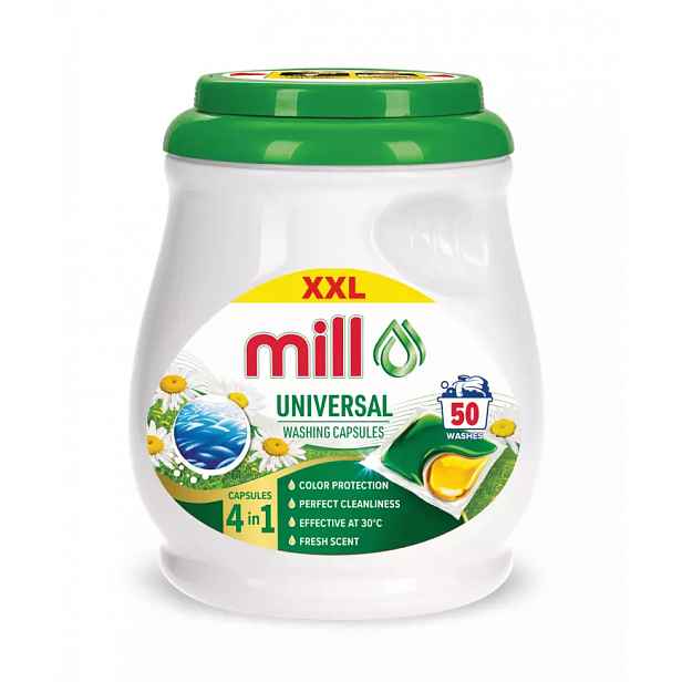 Mill kapsle na praní univerzální 50ks