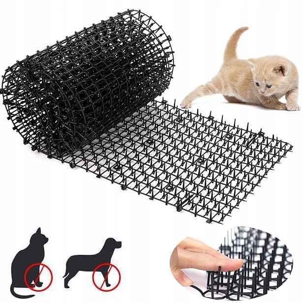 2x Odpuzující Podložka Pro Kočky A Psy Proti Kočkám S Hroty Set 30X200CM