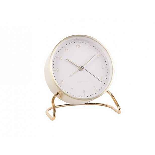 Designový budík 5764WH Karlsson 11cm